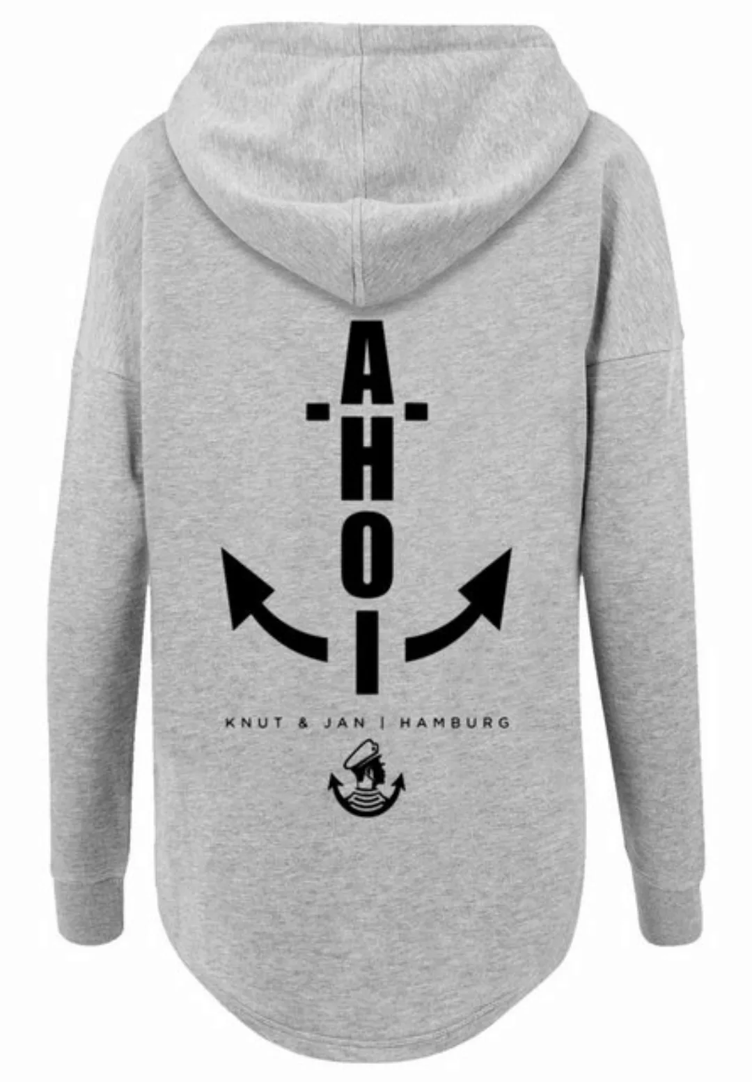 F4NT4STIC Kapuzenpullover "Ahoi Anker Knut & Jan Hamburg", Print günstig online kaufen