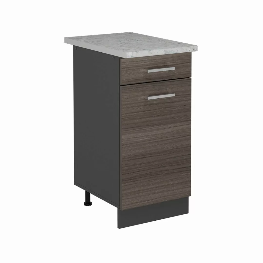 Vicco Unterschrank R-Line, Edelgrau/Anthrazit, 40 cm günstig online kaufen