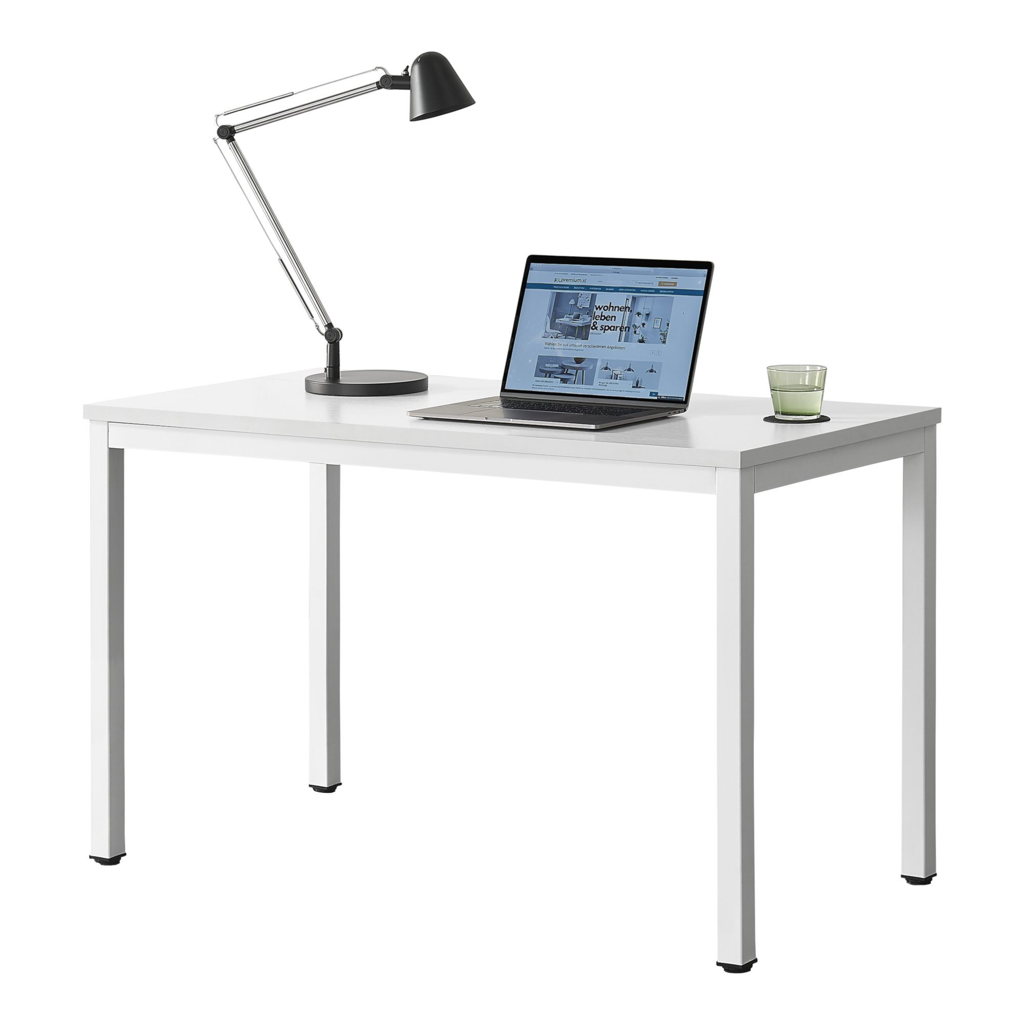 en.casa Schreibtisch, »Odense« Bürotisch Computertisch 75x120x60cm günstig online kaufen