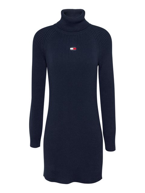 Tommy Jeans Strickkleid TJW MOCKNECK BADGE SWEATER DRESS mit Stehkragen, Lo günstig online kaufen