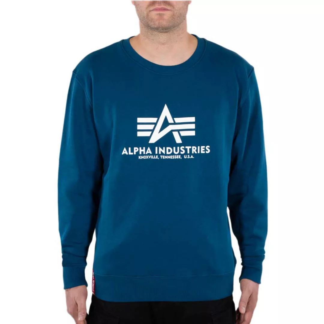 Alpha Industries Basic Camo Sweatshirt M Olive Camo günstig online kaufen