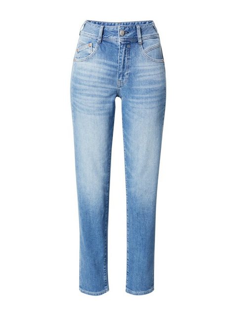 Herrlicher Stretch-Jeans HERRLICHER GILA HI Conic Recycled Denim blue grass günstig online kaufen