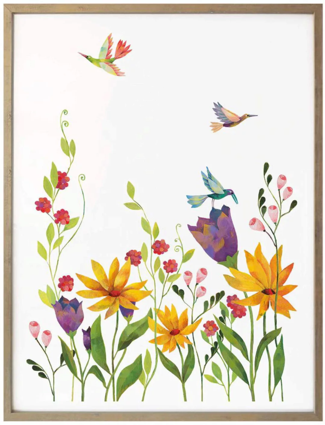 Wall-Art Poster "Märchen Wandbilder Blütenpoesie", Pflanzen, (1 St.) günstig online kaufen