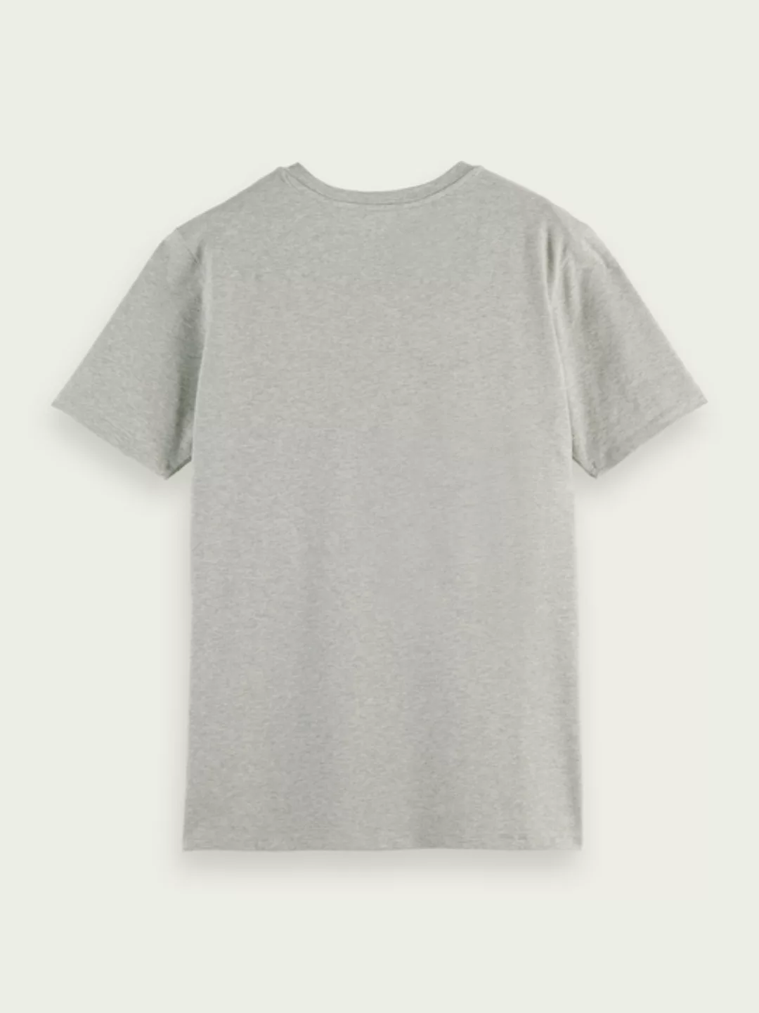 Scotch & Soda Klassisches T-Shirt aus Bio-Baumwolle günstig online kaufen