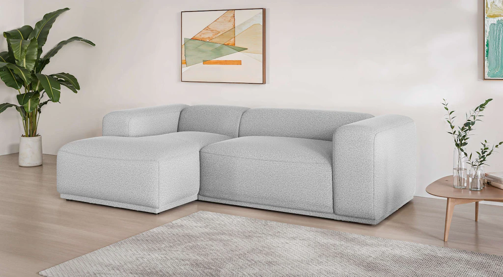 s.Oliver Ecksofa "EMMERIK Designersofa, L-Form mit Wellenfederung, B/T/H: 2 günstig online kaufen