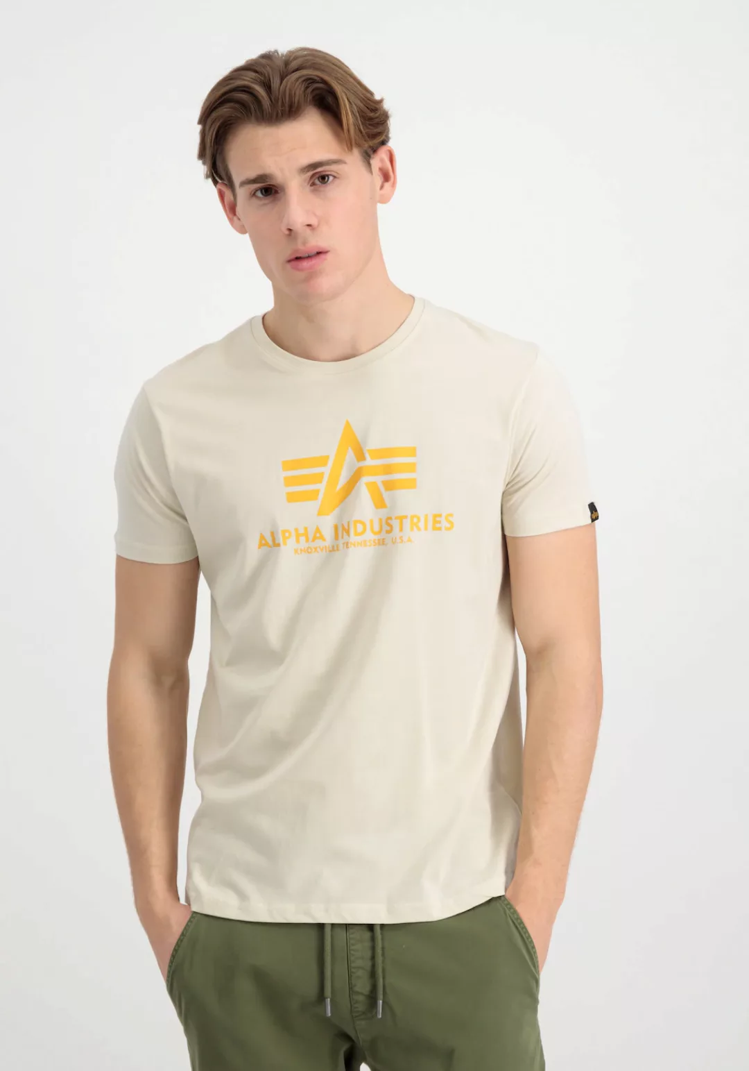 Alpha Industries T-Shirt "Alpha Industries Men - T-Shirts Basic T-Shirt" günstig online kaufen