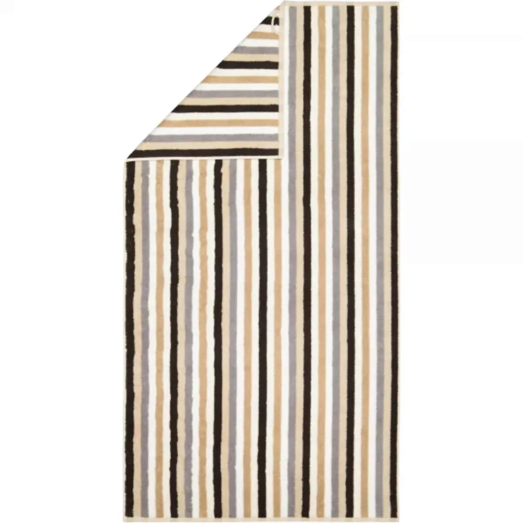 Cawö Handtücher Shades Streifen 6235 - Farbe: sand - 33 - Duschtuch 70x140 günstig online kaufen