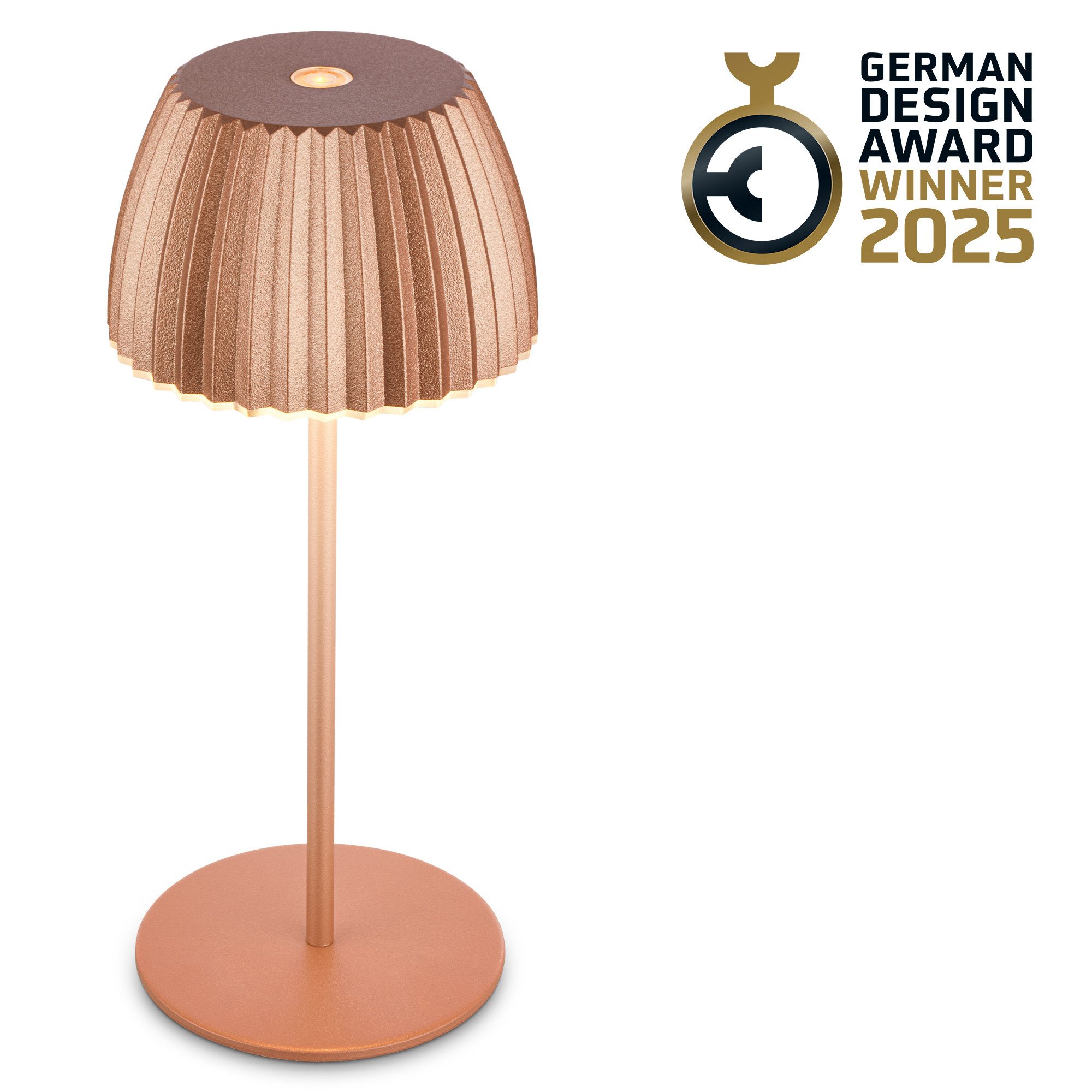 Briloner Leuchten LED Tischleuchte Riffle Tischlampe günstig online kaufen