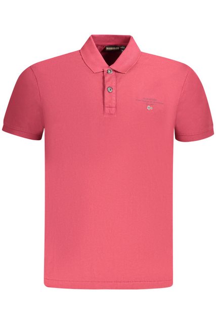 Napapijri Poloshirt Stilvolles rotes Herren-Poloshirt - Kurzarm günstig online kaufen