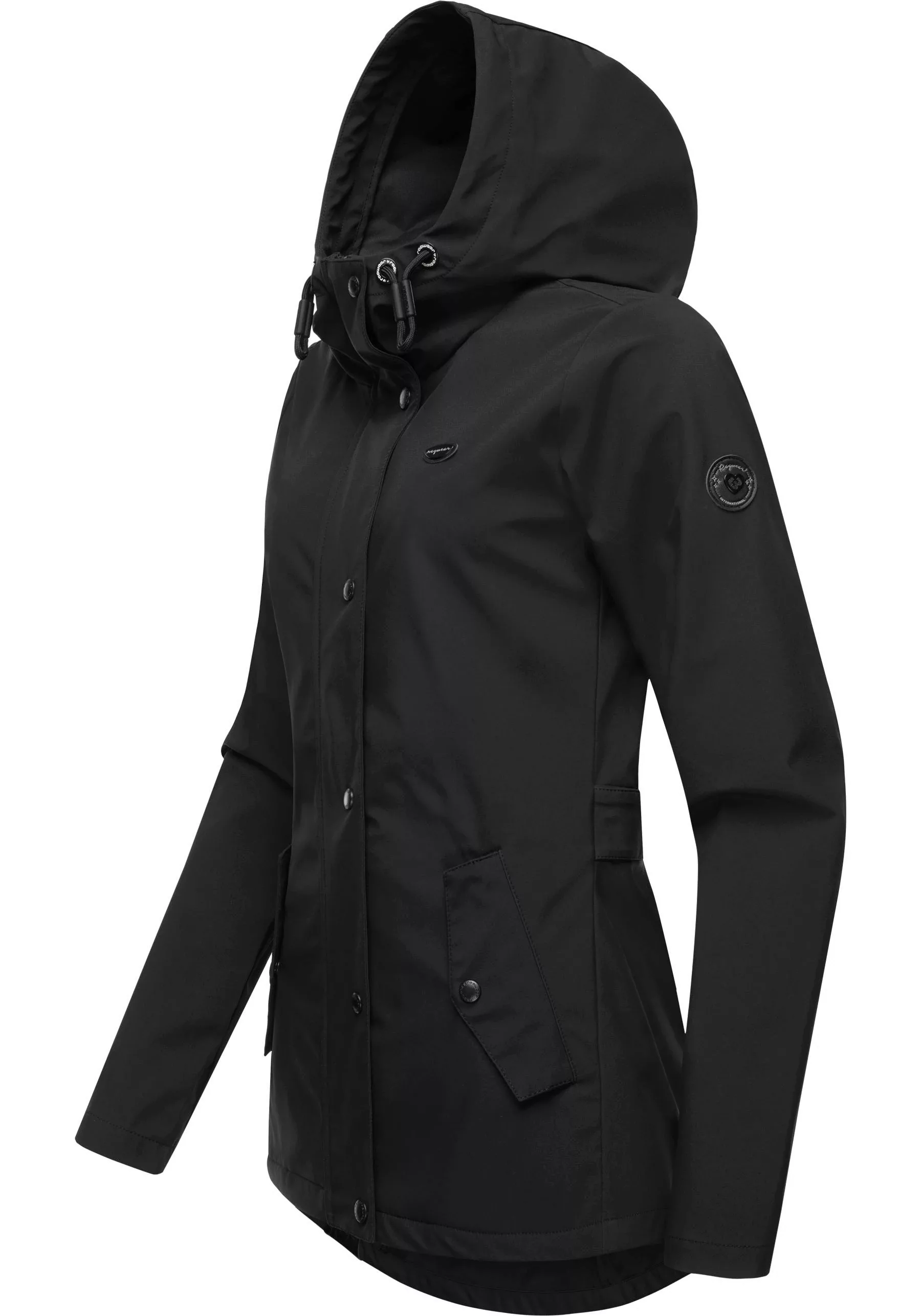 Ragwear Softshelljacke "Margge Shell", mit Kapuze, wasserdichte Damen Überg günstig online kaufen