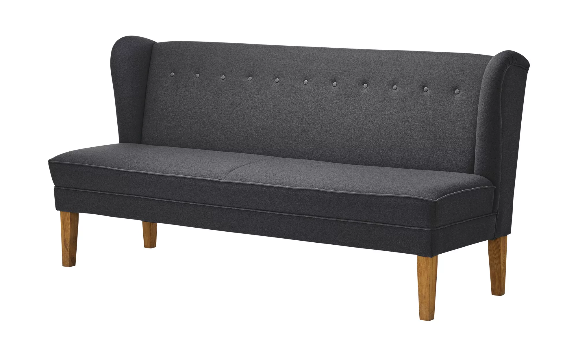 Barnickel Küchensofa   Riva ¦ grau ¦ Maße (cm): B: 204 H: 100 T: 75 Bänke > günstig online kaufen