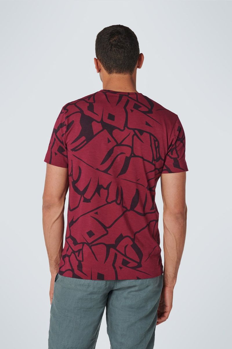 No Excess T-Shirt Druck Rot - Größe XL günstig online kaufen