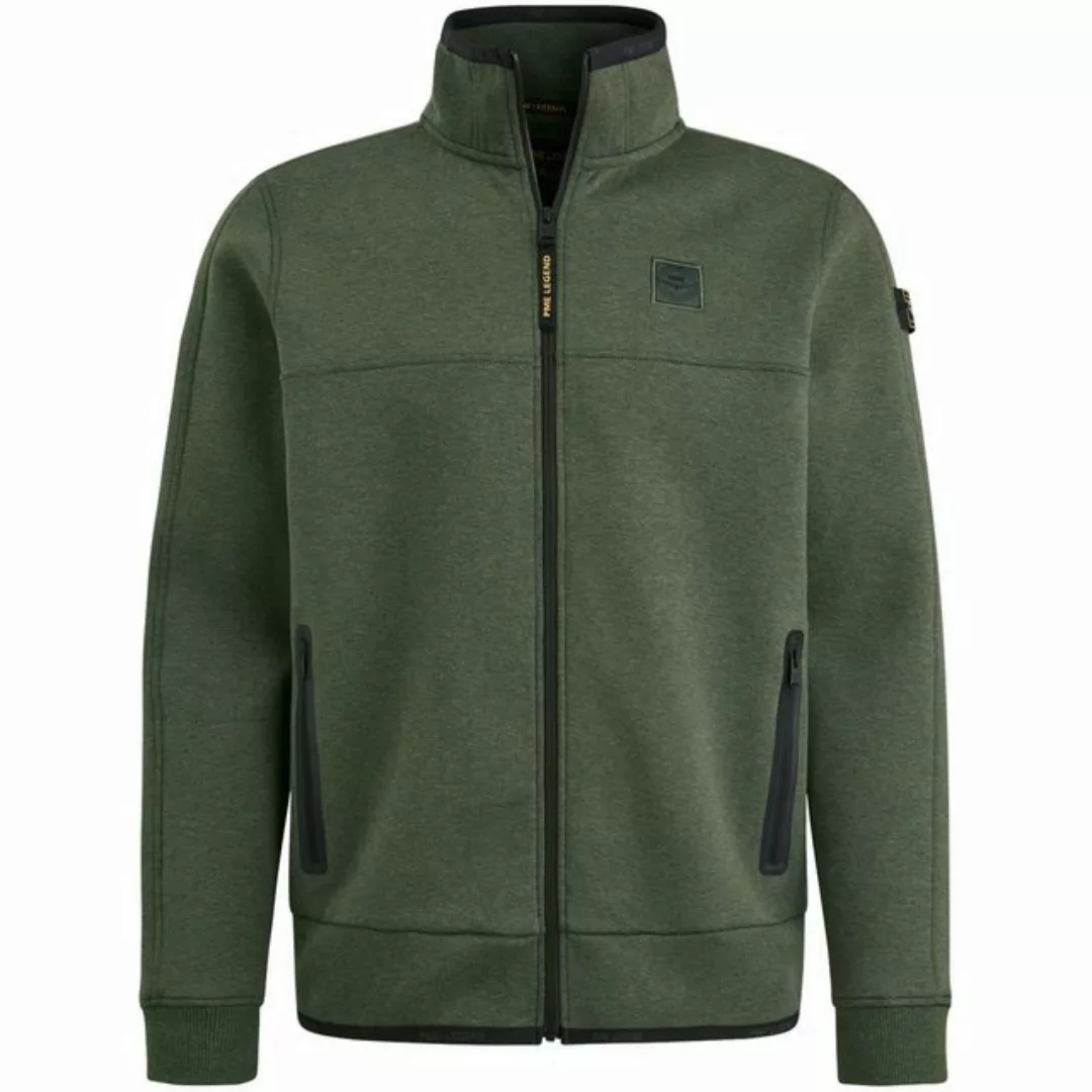 PME Legend Strickjacke Interlock Dunkelgrün - Größe 3XL günstig online kaufen