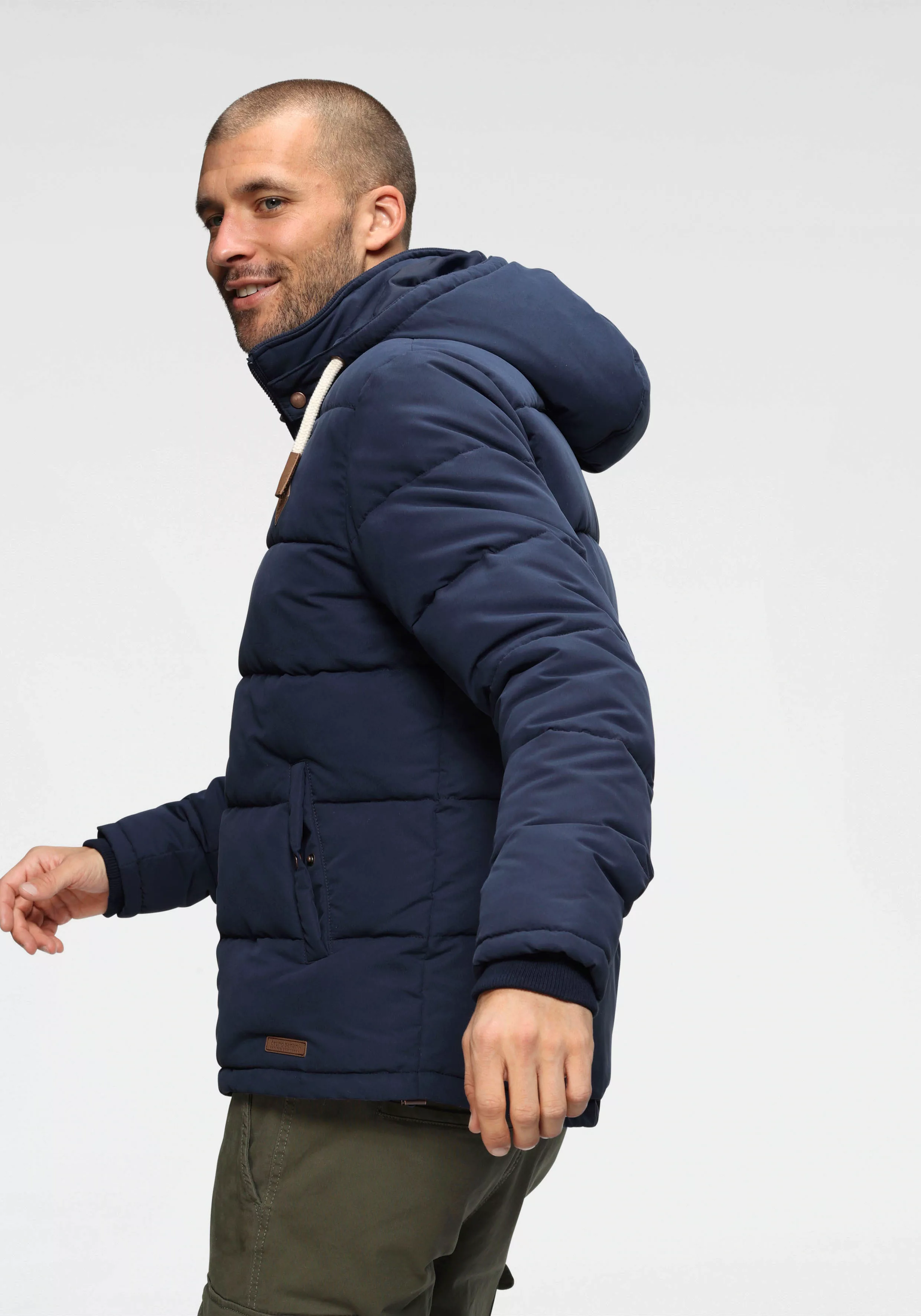 Bruno Banani Steppjacke, mit Kapuze, leicht, wasserabweisend, modischer Sti günstig online kaufen