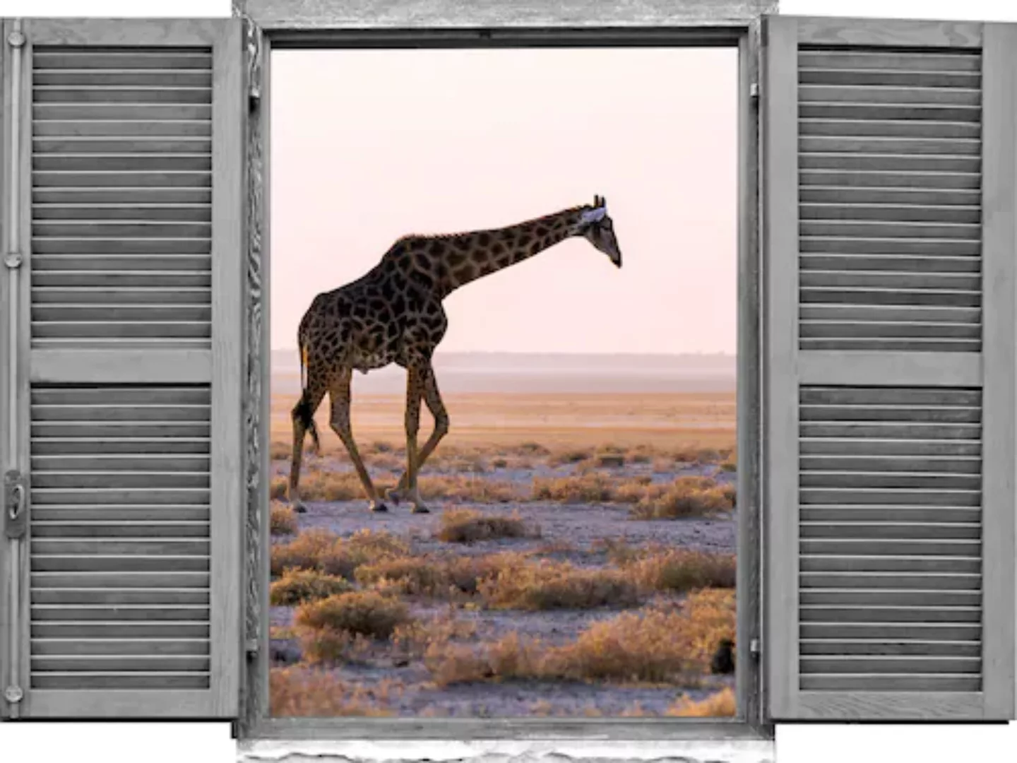 queence Wandtattoo "Giraffe", (1 St.) günstig online kaufen
