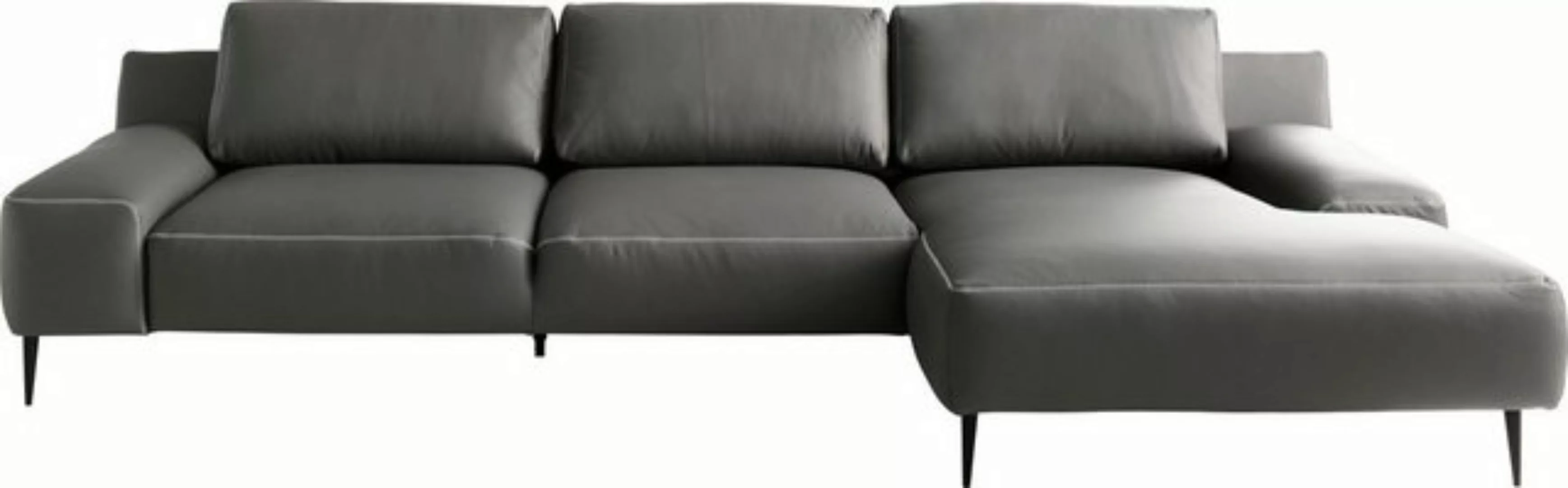 designwerk Ecksofa "Forma, zeitloses Designsofa mit aktuellem Fuß, L-Form", günstig online kaufen