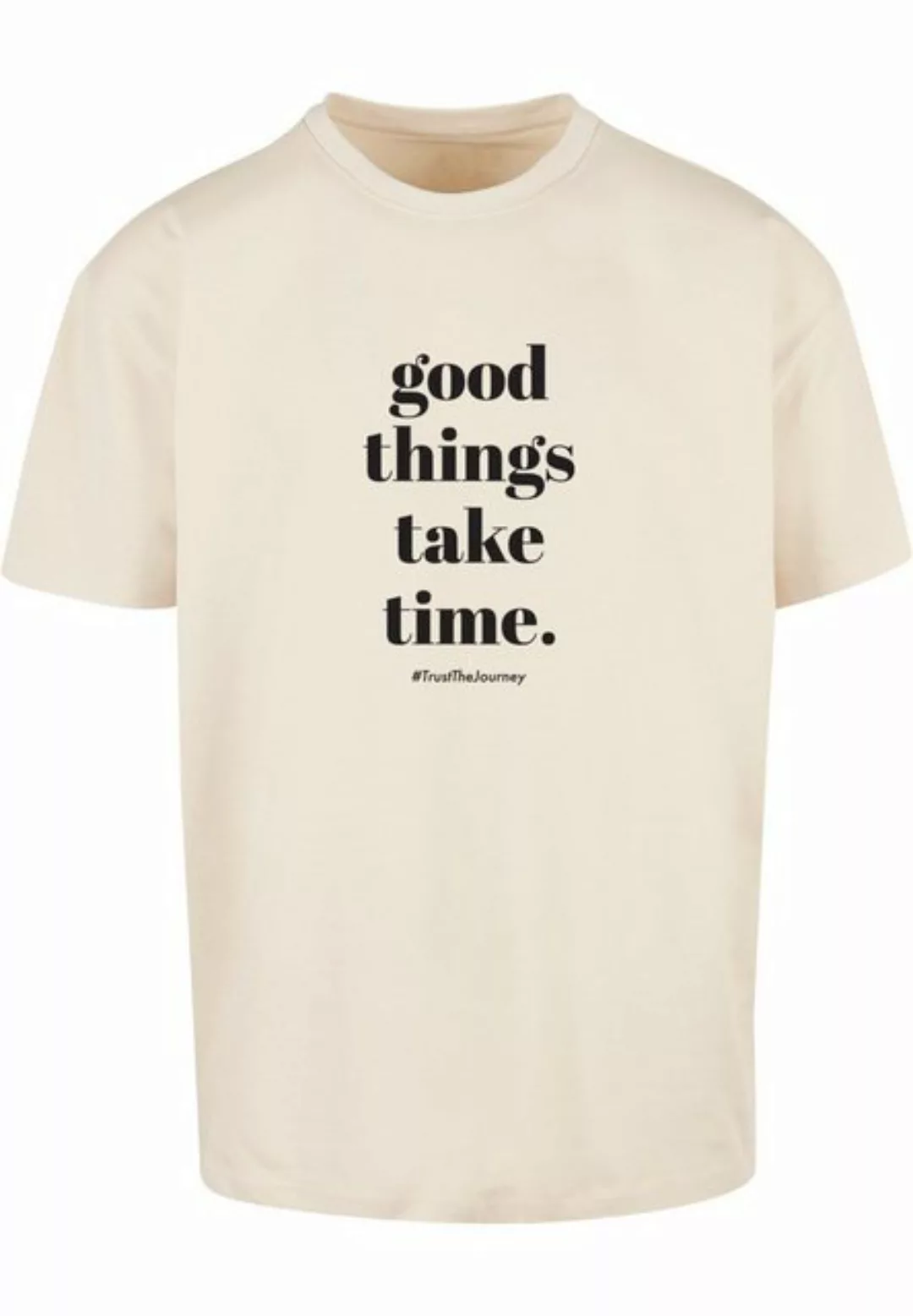 Merchcode T-Shirt Merchcode Herren Good Things Take Time Heavy Oversize Tee günstig online kaufen