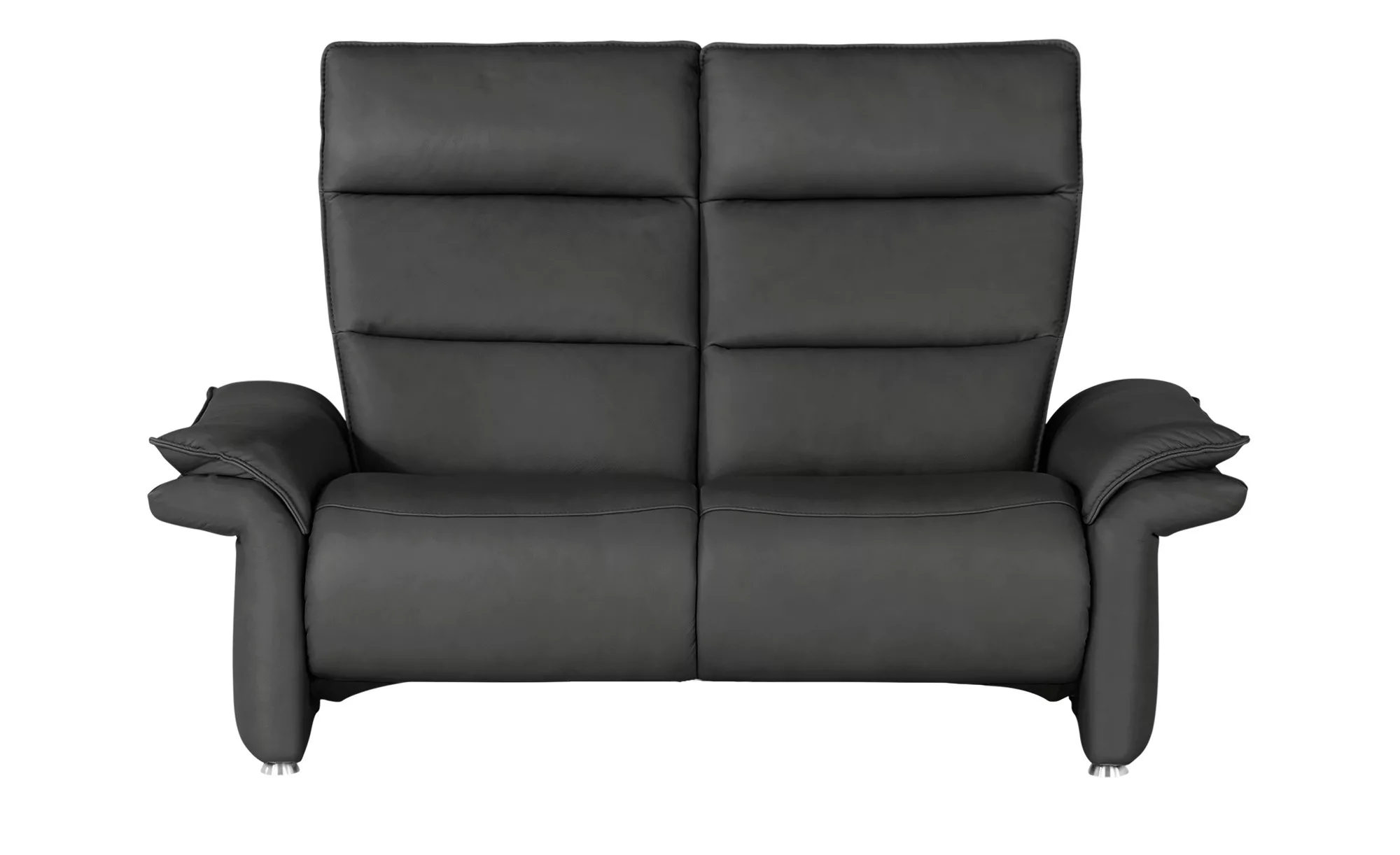 Wohnwert Ledersofa  Corvina ¦ schwarz ¦ Maße (cm): B: 154 H: 109 T: 90 Pols günstig online kaufen