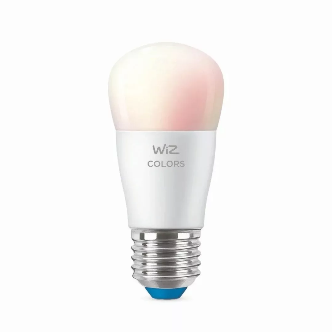 WiZ P45 LED-Lampe E27 4,9 W Tropfen satiniert RGBW günstig online kaufen