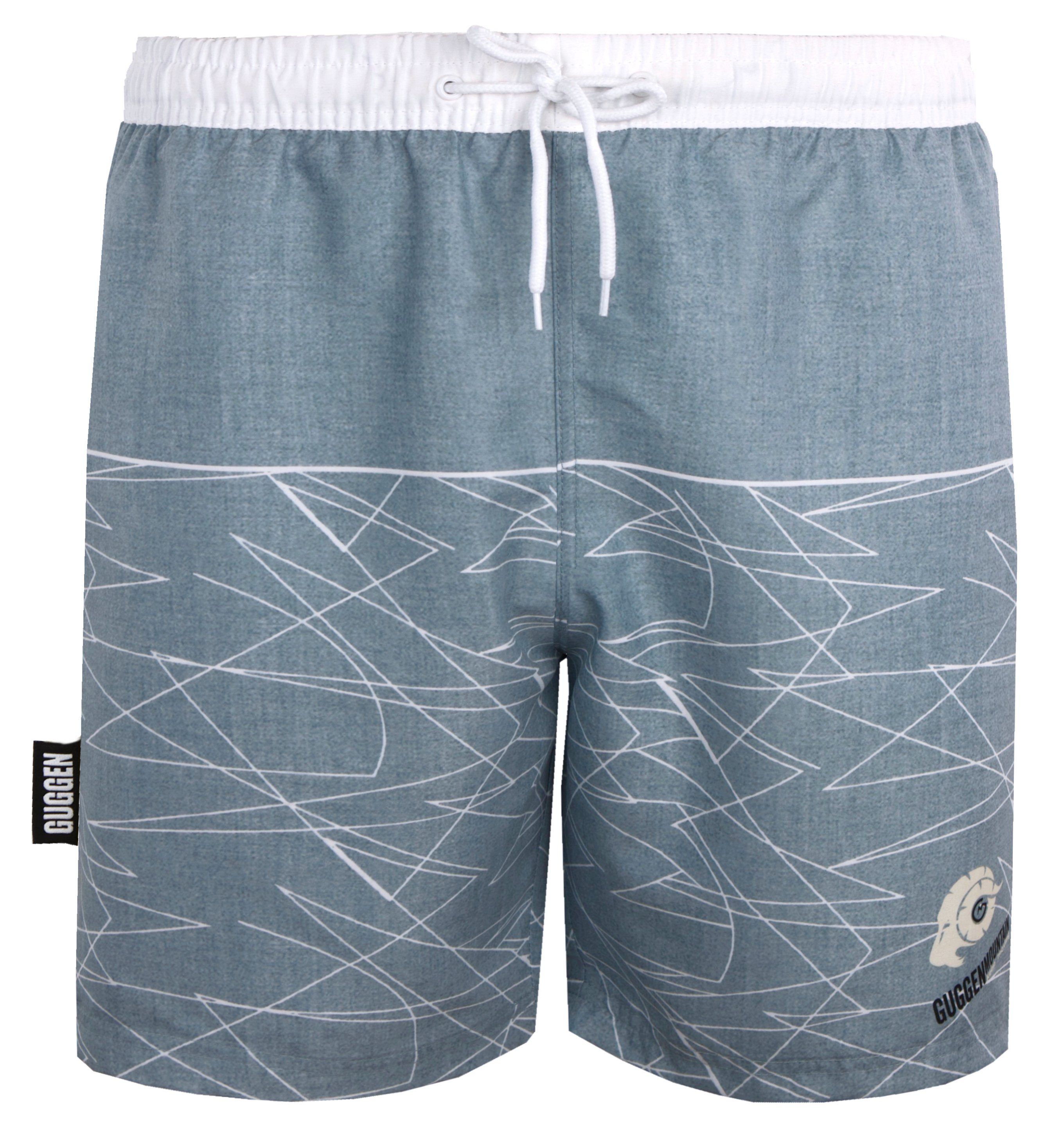 GUGGEN Mountain Badehose Badehose Herren Beachshorts günstig online kaufen