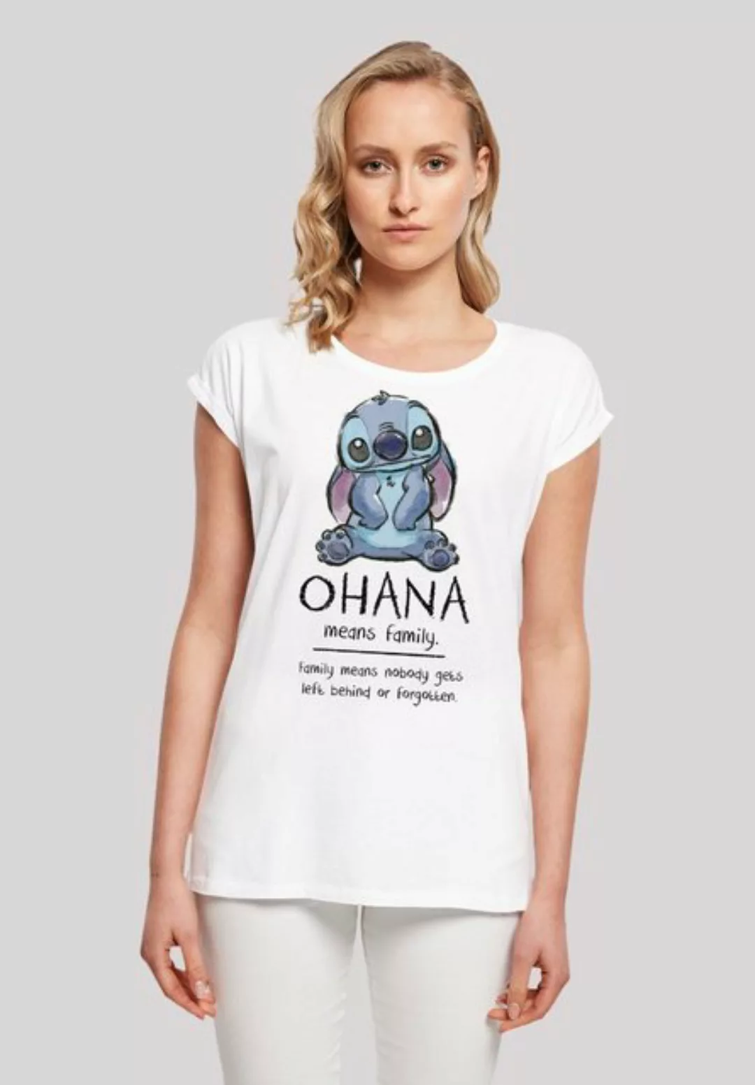 F4NT4STIC T-Shirt Disney Lilo & Stitch Ohana Means Family Premium Qualität günstig online kaufen