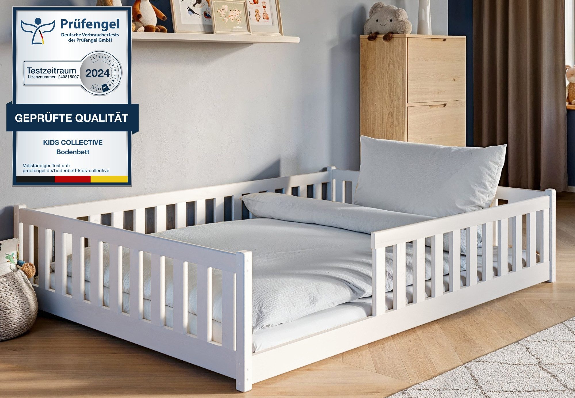 Kids Collective Kinderbett Bodenbett Bett mit günstig online kaufen