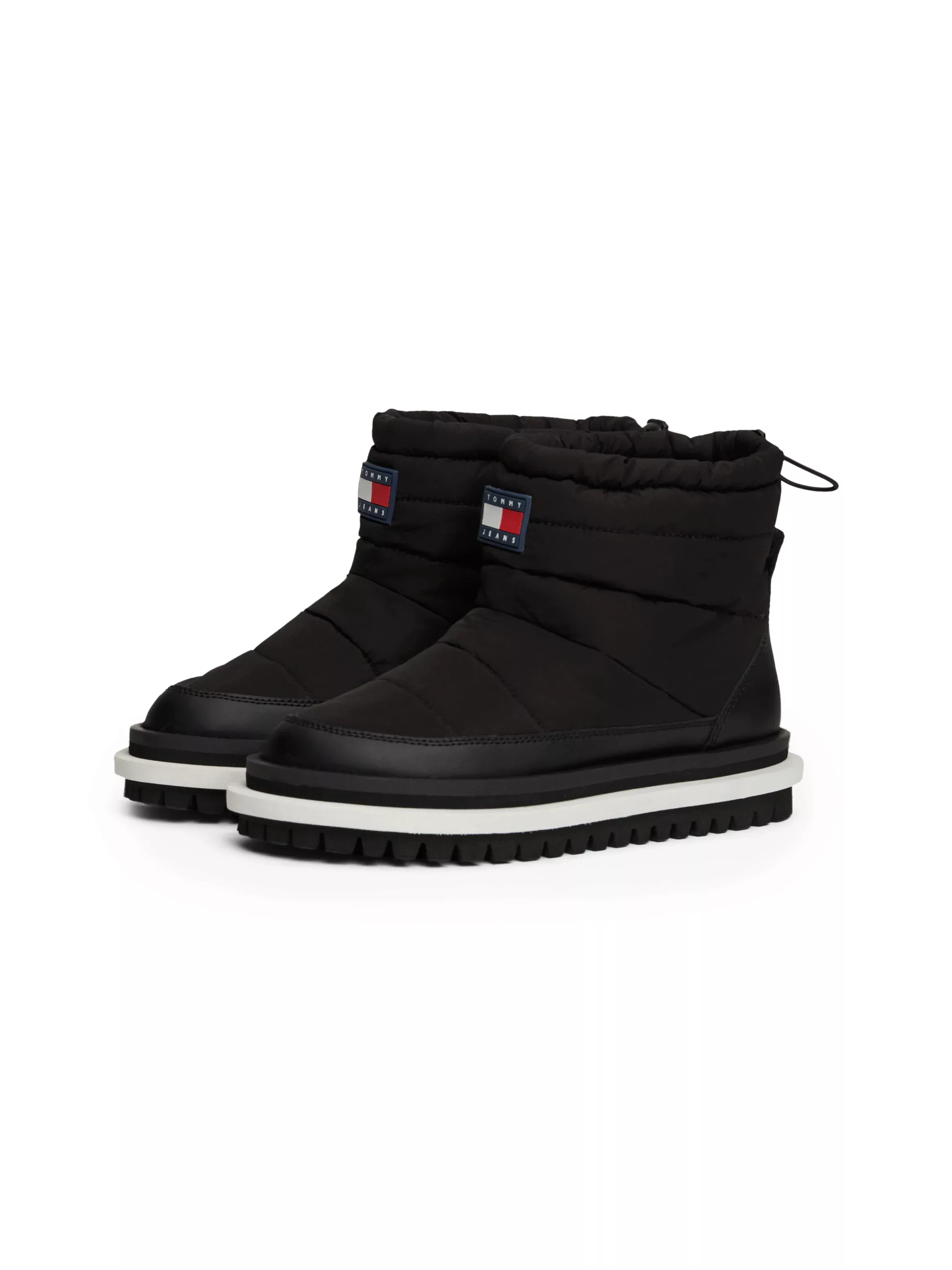 Tommy Jeans Winterboots "TJW PADDED FLAT BOOT WL", Plateau, Snowboots, Kurz günstig online kaufen