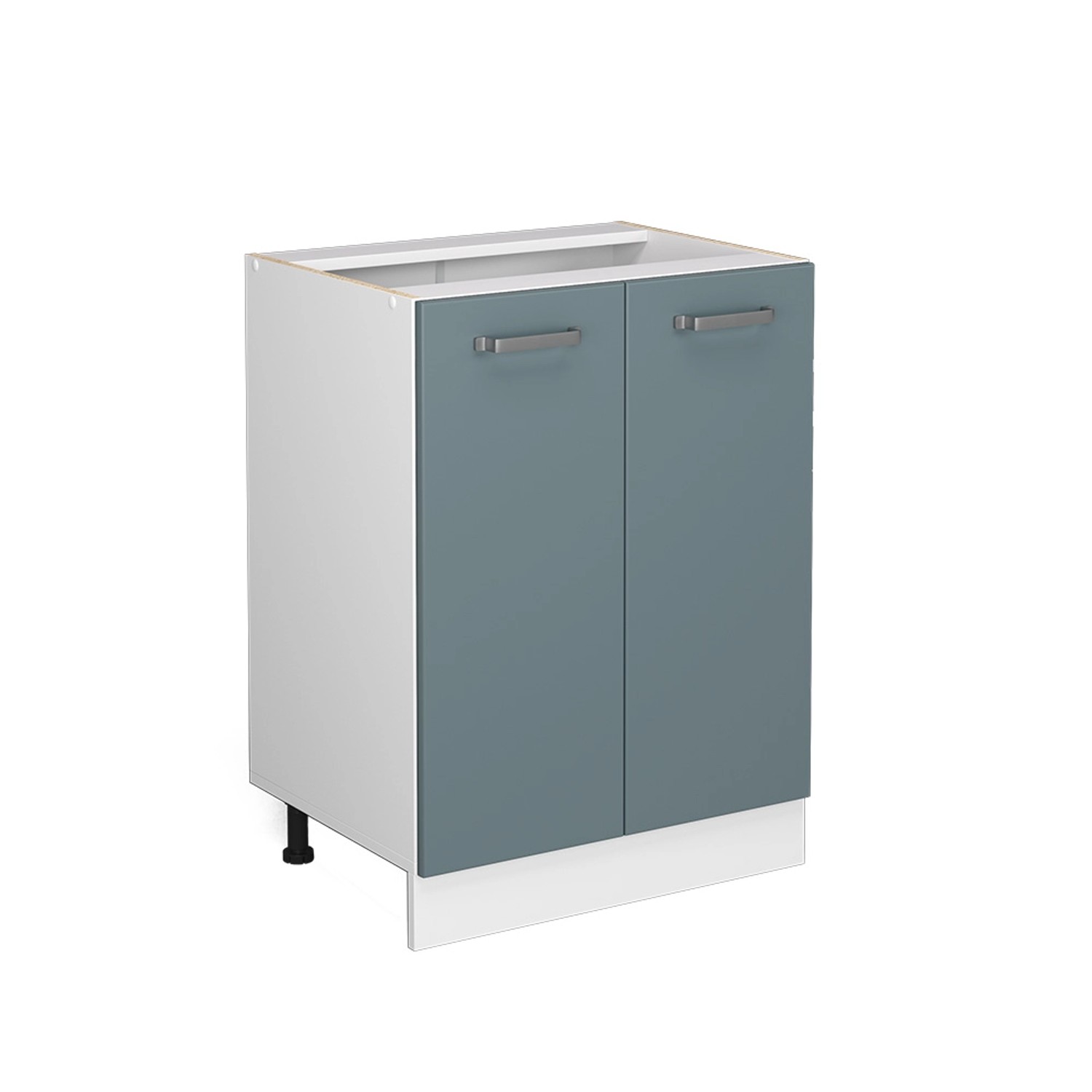 Vicco Unterschrank R-Line, Blau-Grau/Weiß, 60 cm günstig online kaufen
