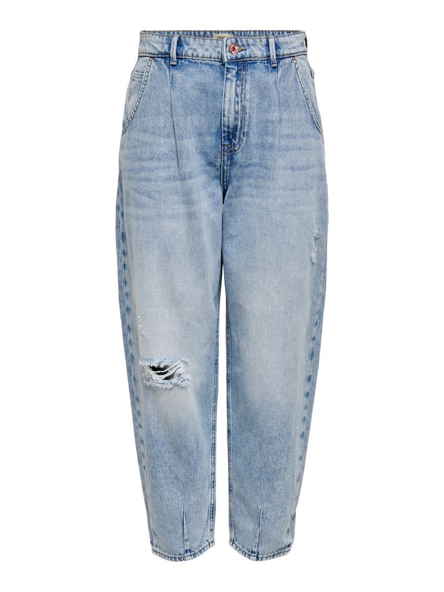 ONLY Onlverna Balloon Ankle High Waist Jeans Damen Blau günstig online kaufen