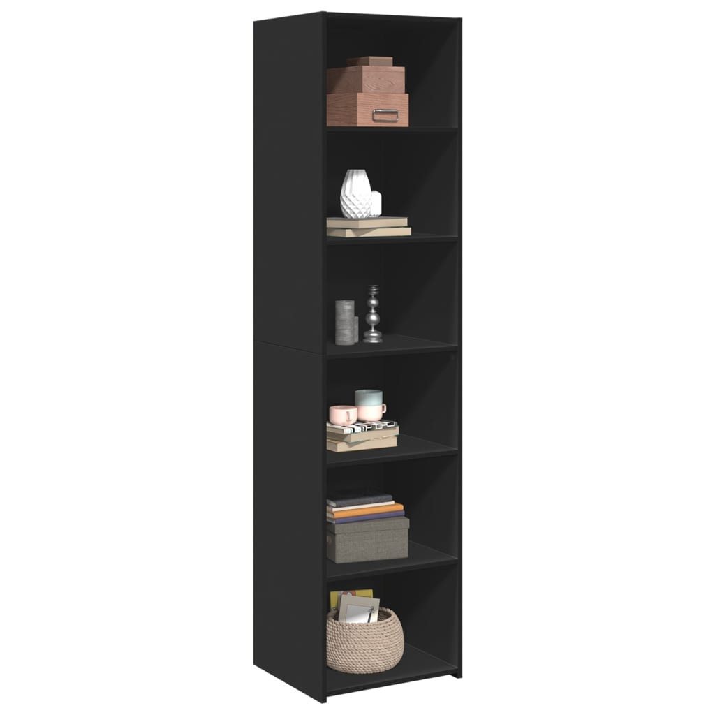vidaXL Highboard Highboard Schwarz 45x41x185 cm günstig online kaufen