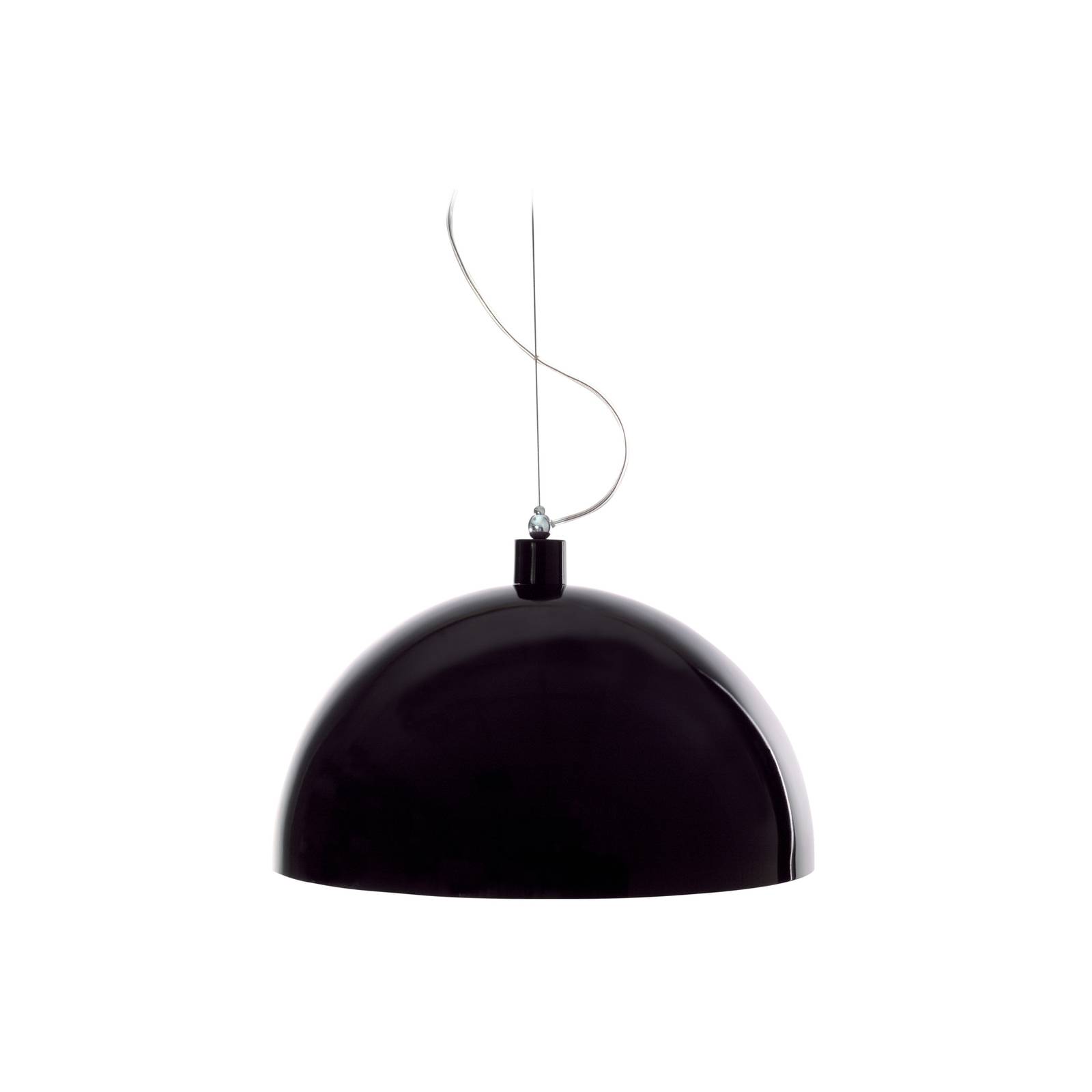 Aluminor Dome Hängeleuchte, Ø 50 cm, schwarz günstig online kaufen
