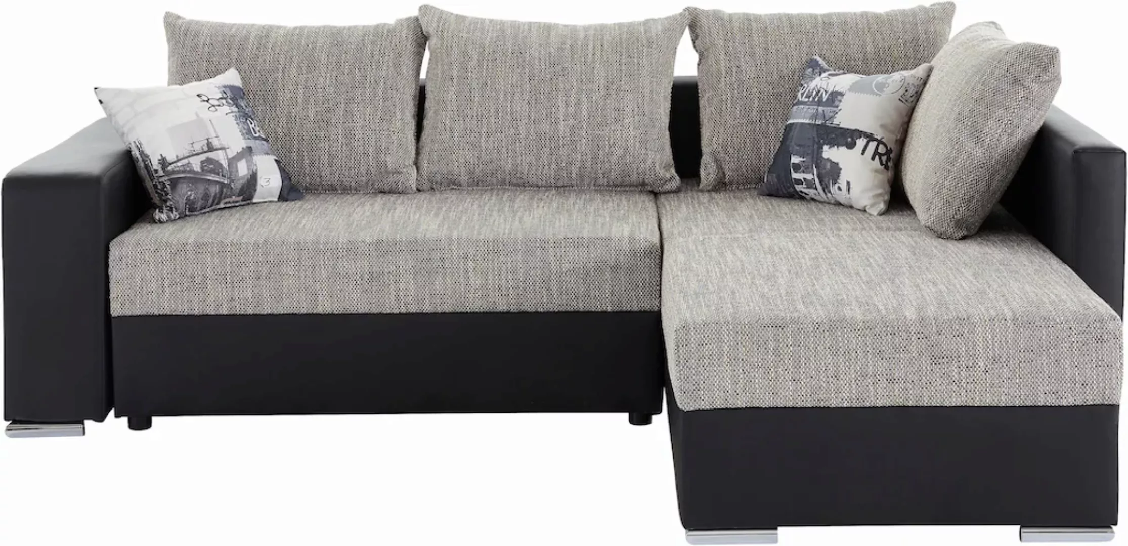 COLLECTION AB Ecksofa "John L-Form", mit Bettfunktion, Bettkasten und integ günstig online kaufen