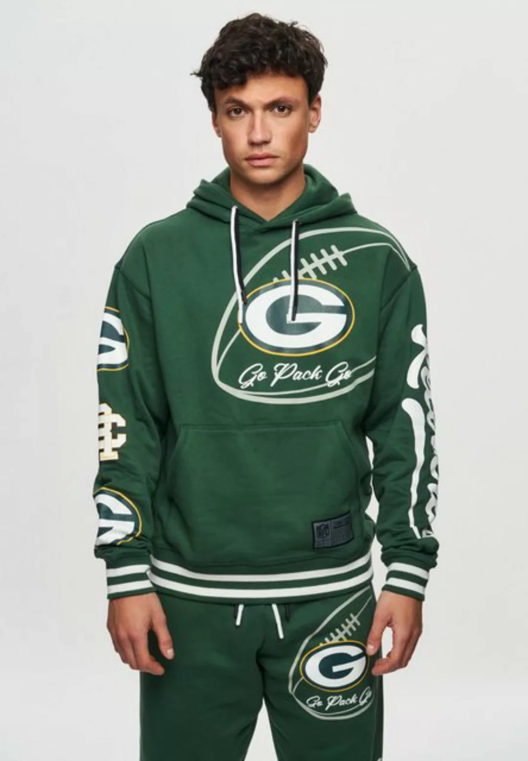 Recovered Hoodie NFL Packers Go Pack Go günstig online kaufen