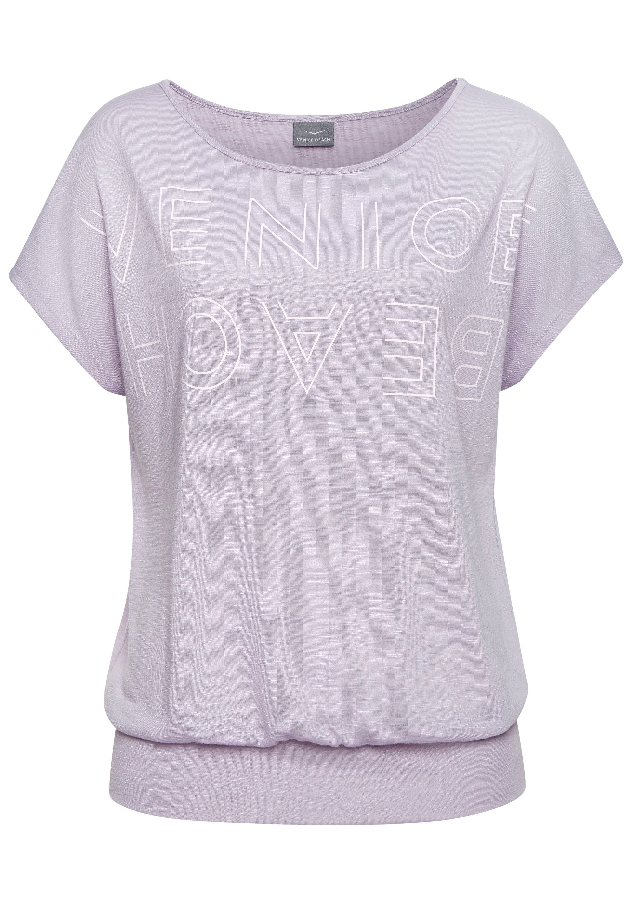 Venice Beach Rundhalsshirt, mit Logoprint, T-Shirt, sommerlich-sportlicher günstig online kaufen