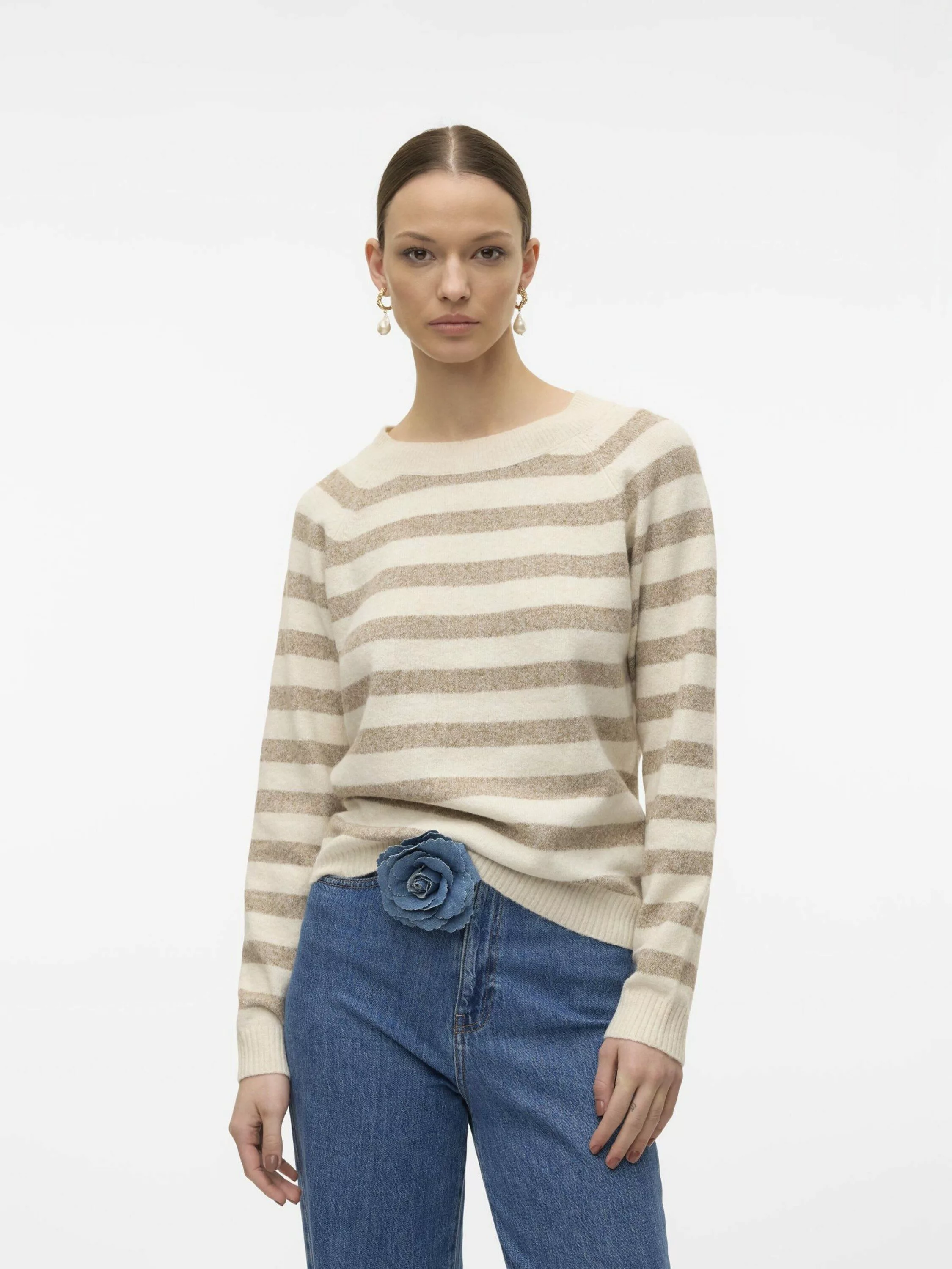 Vero Moda Strickpullover Doffy (1-tlg) Plain/ohne günstig online kaufen