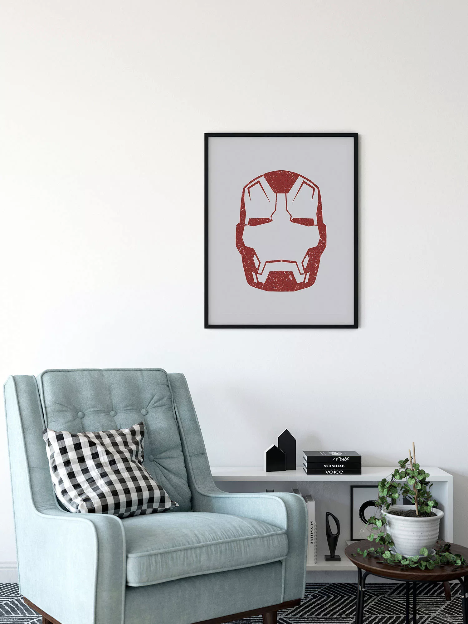 Komar Wandbild »Iron Man Helmet MK 43«, (1 St.), Deutsches Premium-Poster F günstig online kaufen