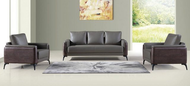 Xlmoebel Sofa Sofa-Set mit 3-Sitzer, 1-Sitzer und 1-Sitzer Designsofas, Her günstig online kaufen