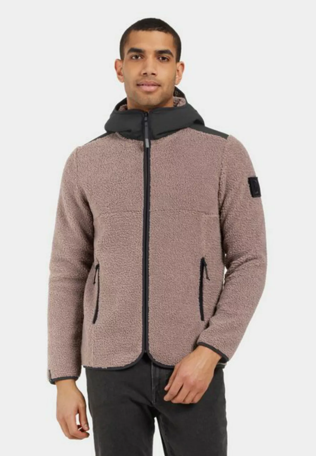 Didriksons Fleecejacke "BENNO USX FULLZIP", mit Kapuze günstig online kaufen