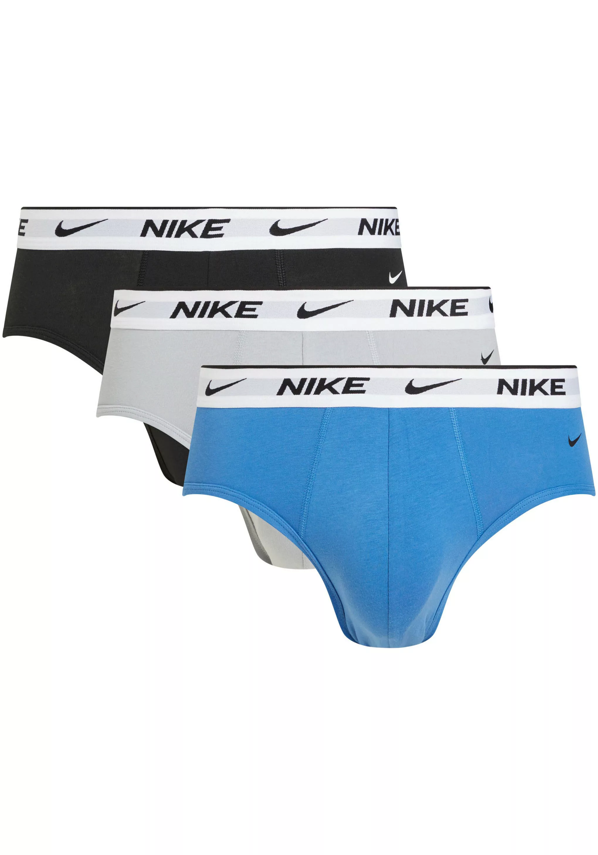 NIKE Underwear Slip "BRIEF 3PK", (Packung, 3 St., 3er-Pack), mit Logo-Elast günstig online kaufen
