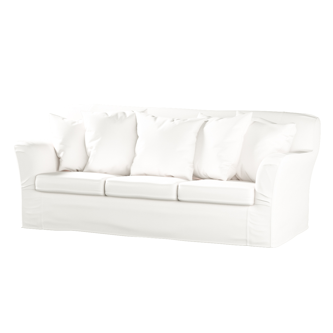 Bezug für Tomelilla 3-Sitzer Sofa nicht ausklappbar, weiss, Sofahusse, Tome günstig online kaufen