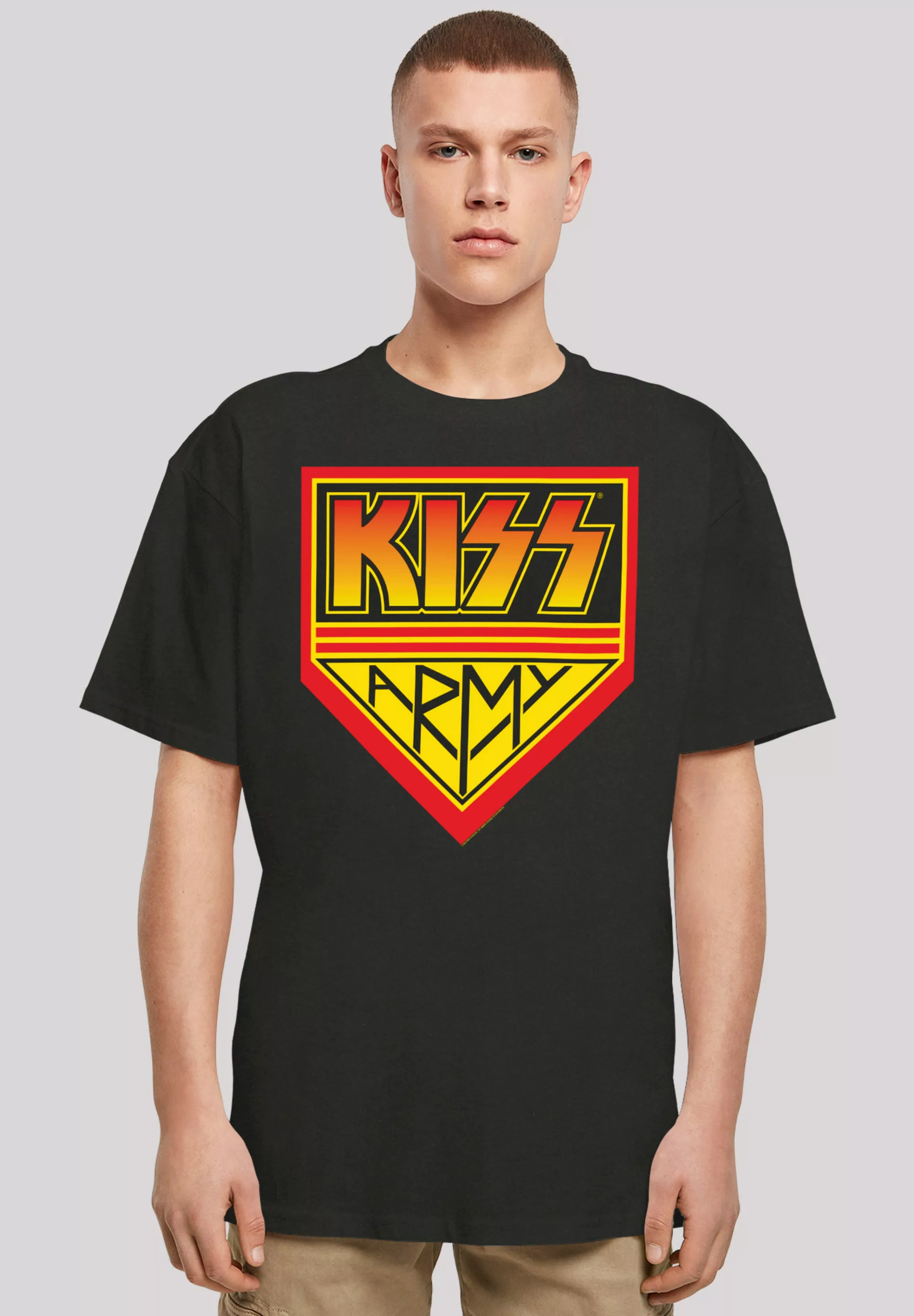 F4NT4STIC T-Shirt "Kiss Army Logo", Premium Qualität günstig online kaufen