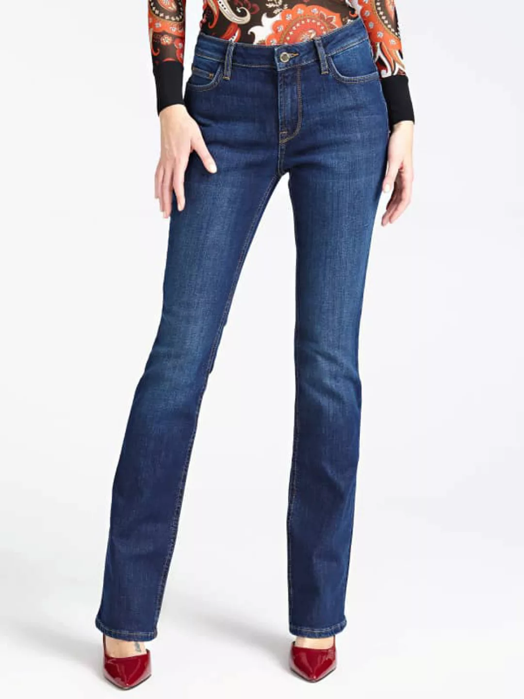 5-Pocket-Jeans Marciano Weiter Beinabschluss günstig online kaufen