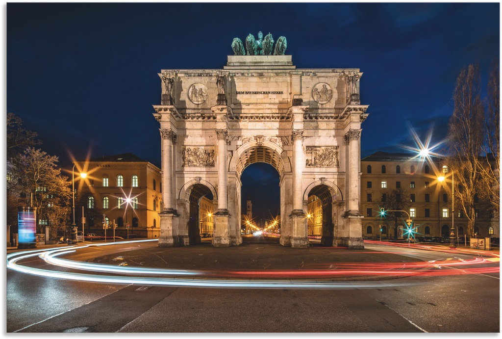 Artland Wandbild "Siegestor München, Deutschland", Elemente der Architektur günstig online kaufen