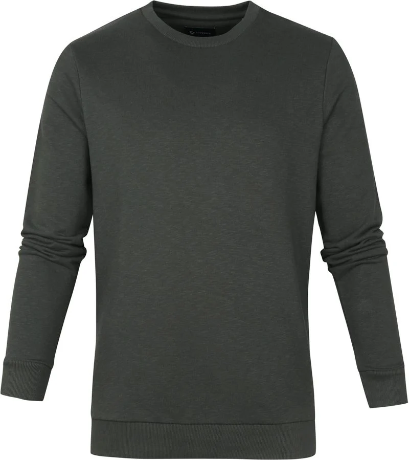 Suitable Respect Sweater Jerry Dunkel Grün - Größe XXL günstig online kaufen