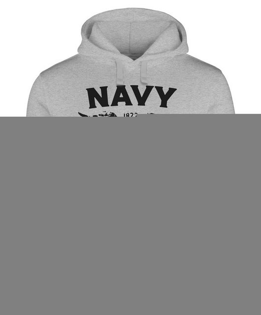 Neverless Hoodie Hoodie Herren Motiv Maritim Nautical Design Schriftzug Nav günstig online kaufen