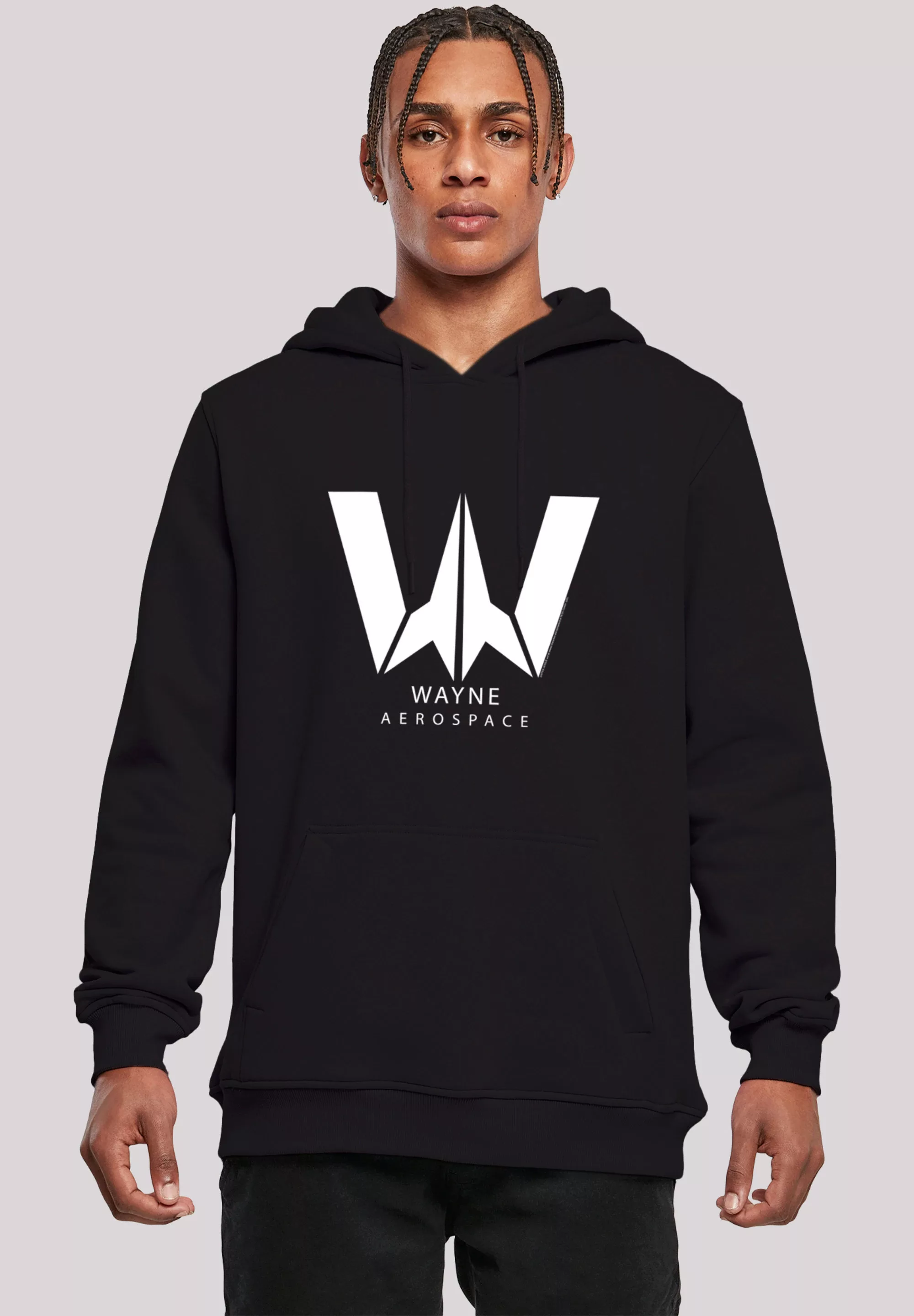 F4NT4STIC Kapuzenpullover "DC Comics Justice League Movie Wayne Aerospace", günstig online kaufen