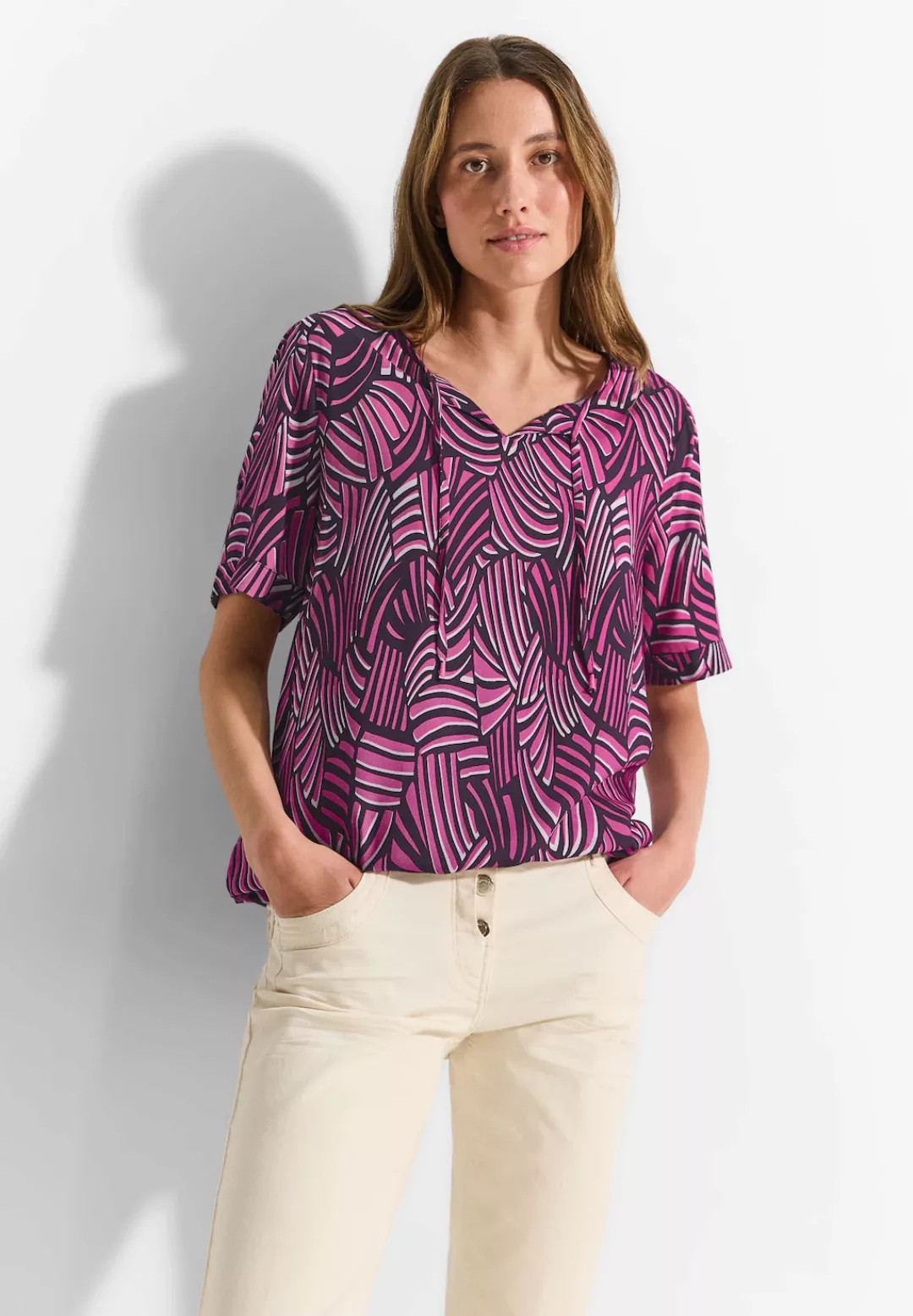 Cecil Shirtbluse, aus softer Viskose günstig online kaufen