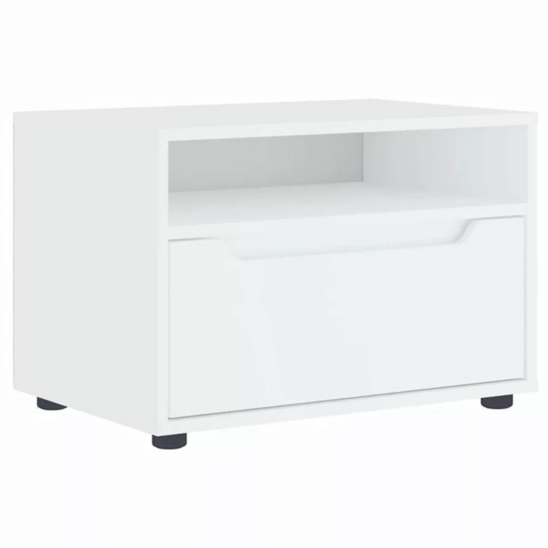 vidaXL TV-Schrank TV-Schrank VISNES Weiß 60x40x38 cm Holzwerkstoff (1-St) günstig online kaufen