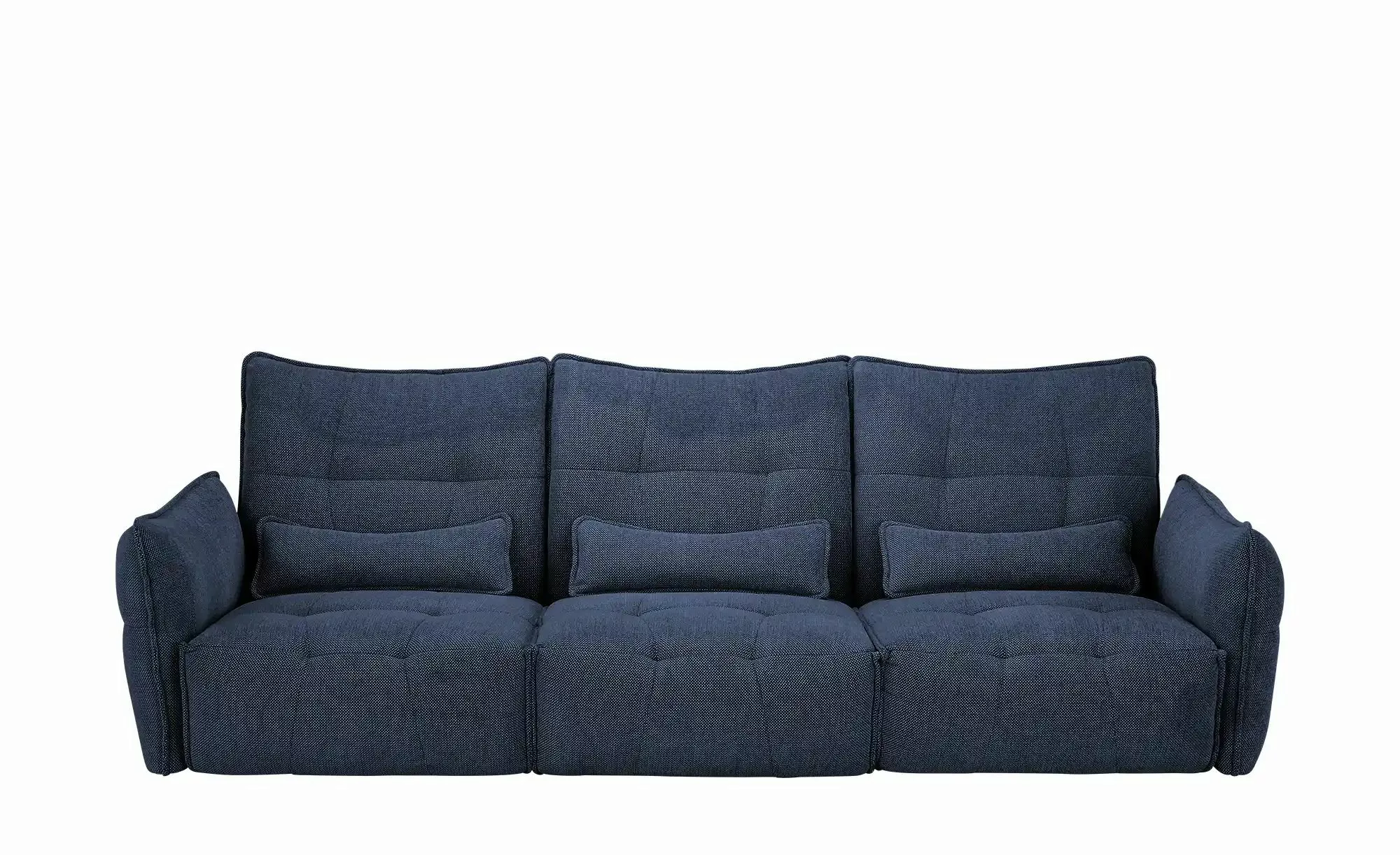 Sofa  3-Sitzer  Jeaneva ¦ blau ¦ Maße (cm): B: 320 H: 101 T: 114.0 Polsterm günstig online kaufen