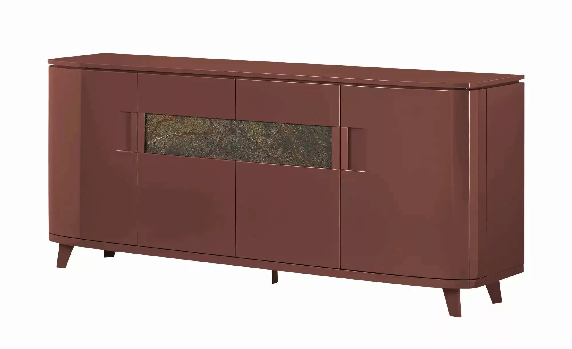 Jette Home Sideboard  Pedra ¦ rot ¦ Maße (cm): B: 190 H: 82 T: 45 Kommoden günstig online kaufen